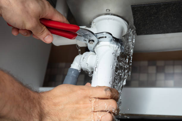 Water damage restoration process in MN